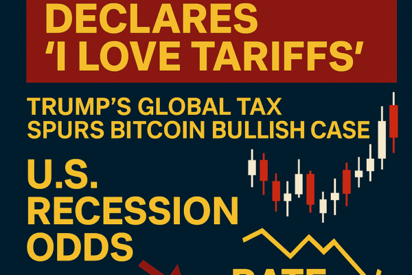 🟠Crypto AI Updates 📅 April 4, 2025; 10.30AM (GMT ) – Tariffs & Bitcoin Edition📊 Global macro shifts, crypto insights — delivered straight.