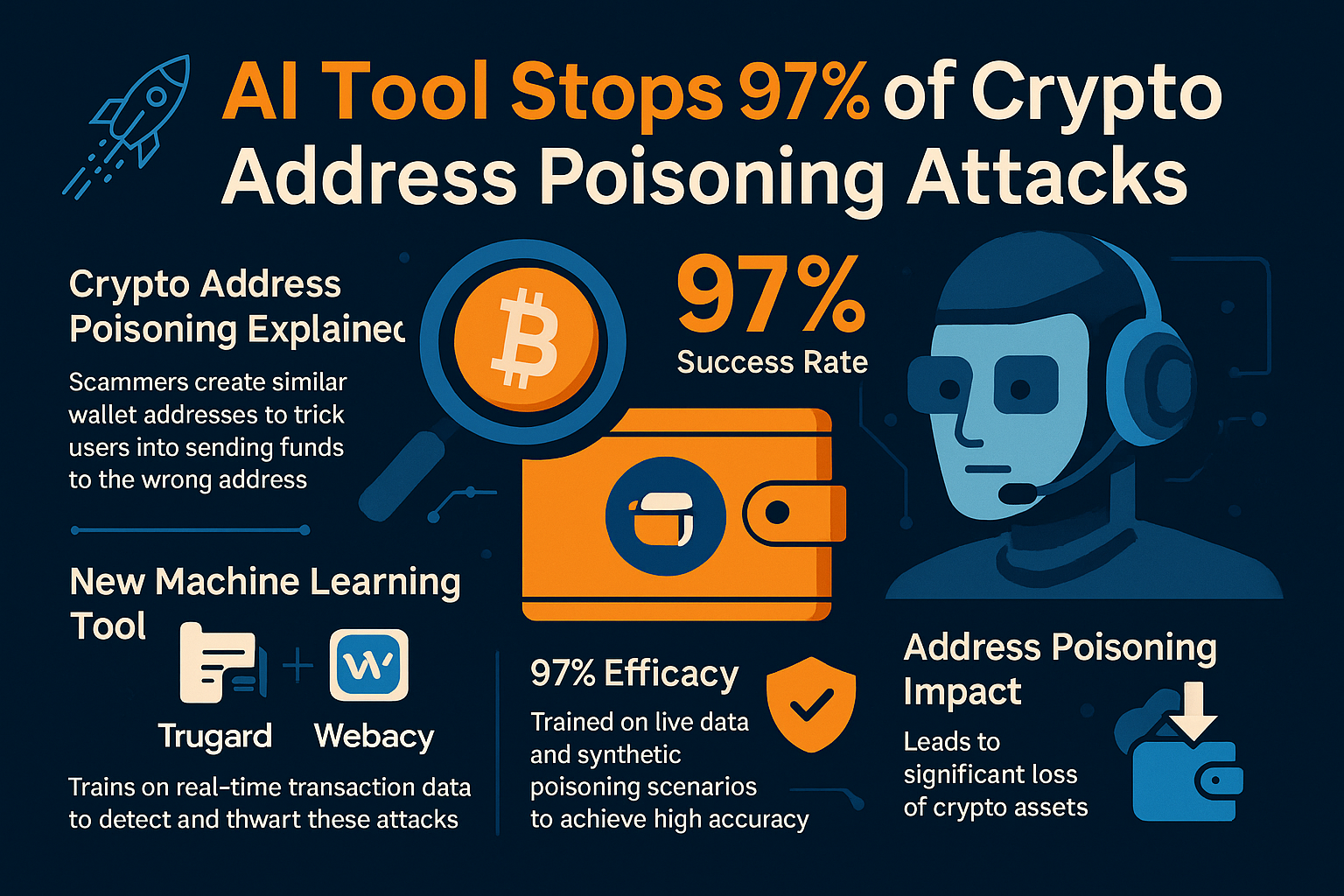 AI Tool Stops 97% of Crypto Address Poisoning Attacks