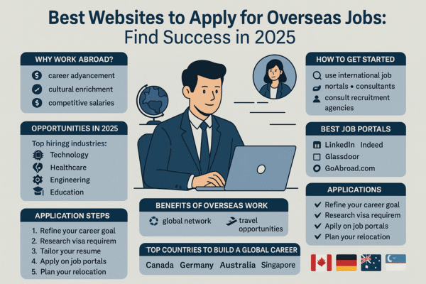 Top Websites and Strategies to Find Overseas Jobs in 2025: Your Complete Guide to Global Career Success Best Overseas Job Websites