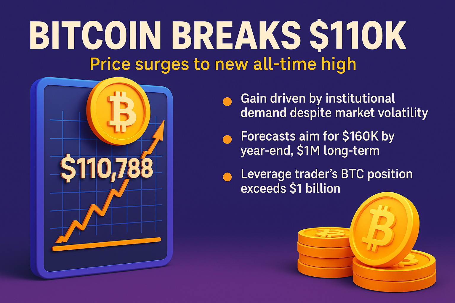 Bitcoin Breaks $110