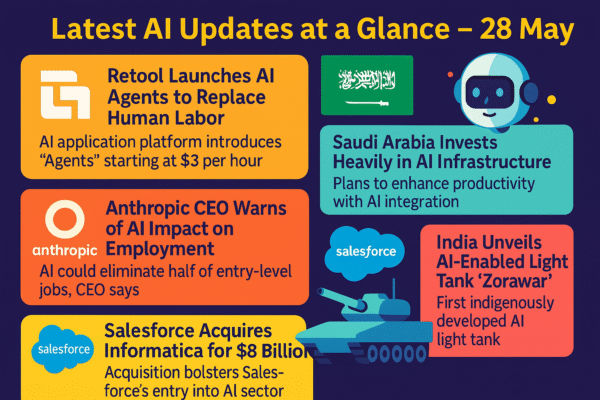 Latest AI Updates at a Glance – 28 May 2025 Latest AI Updates at a Glance – 28 May 2025
