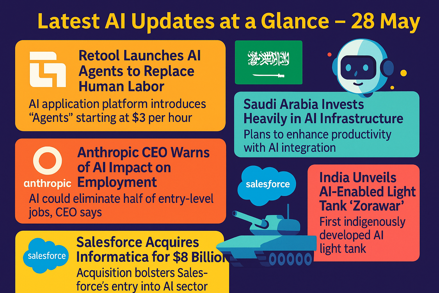 Latest AI Updates at a Glance – 28 May 2025