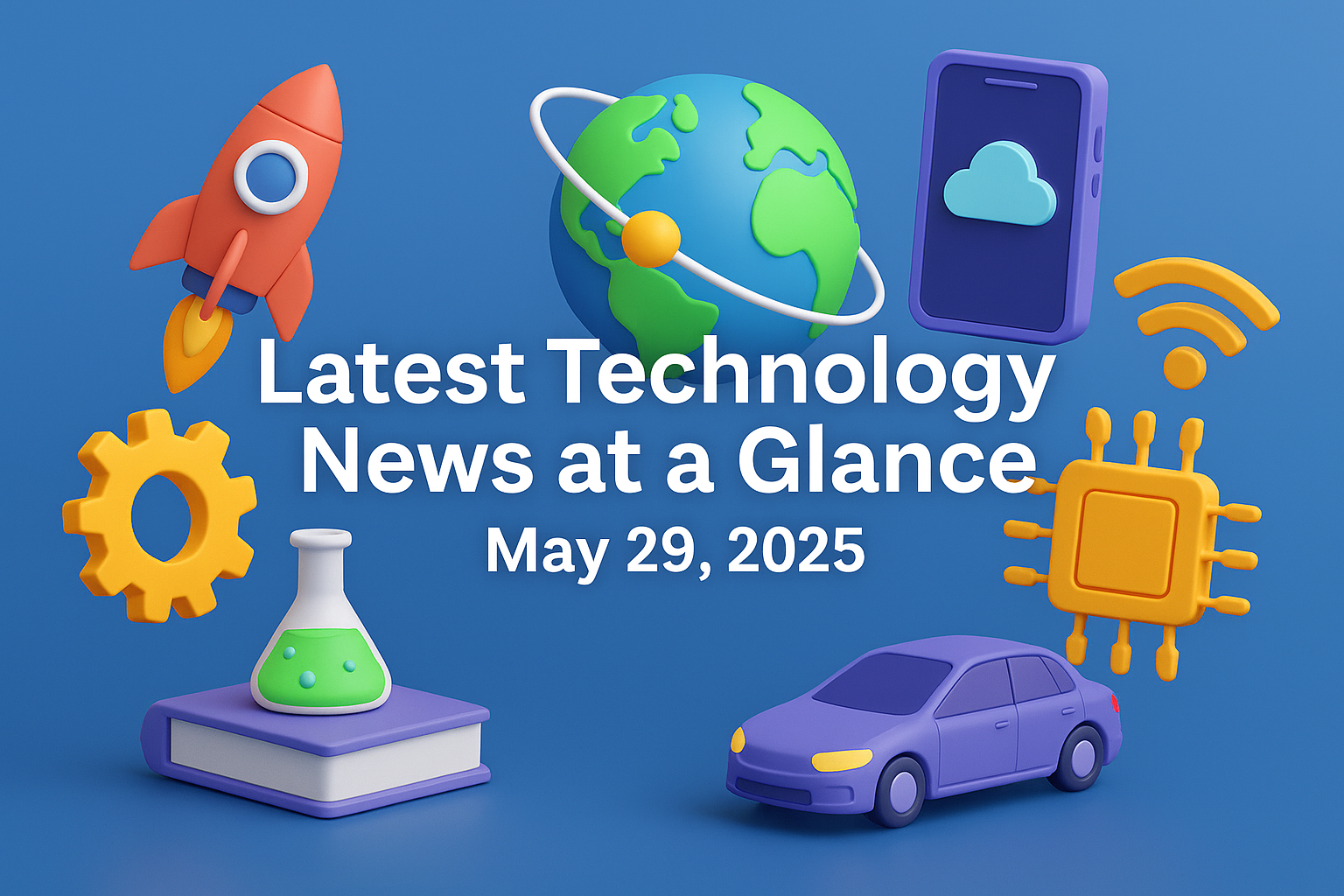 Latest Technology News at a Glance – May 29, 2025