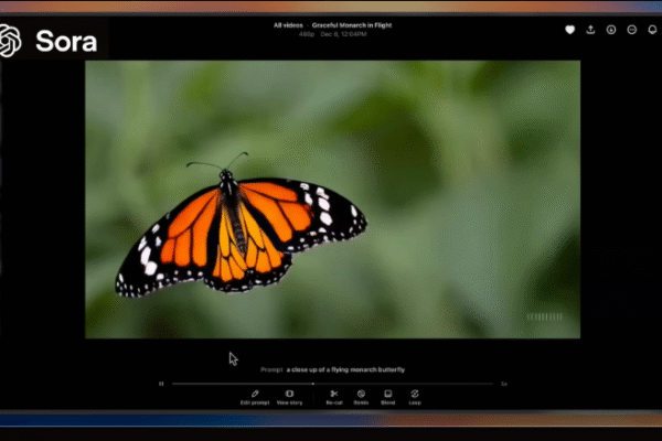 Sreen oicture of Butterfly, AI Image Generator