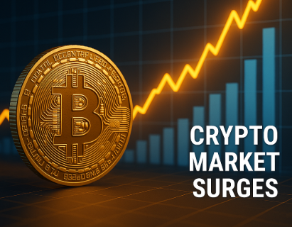 Bitcoin and crypto market surge